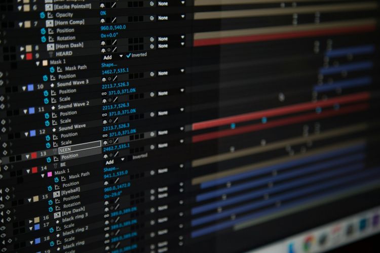 Editing sequence for animation in marketing project