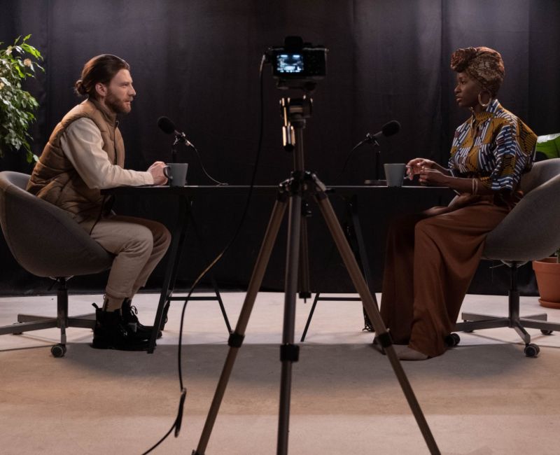 How to prepare for an on-camera interview