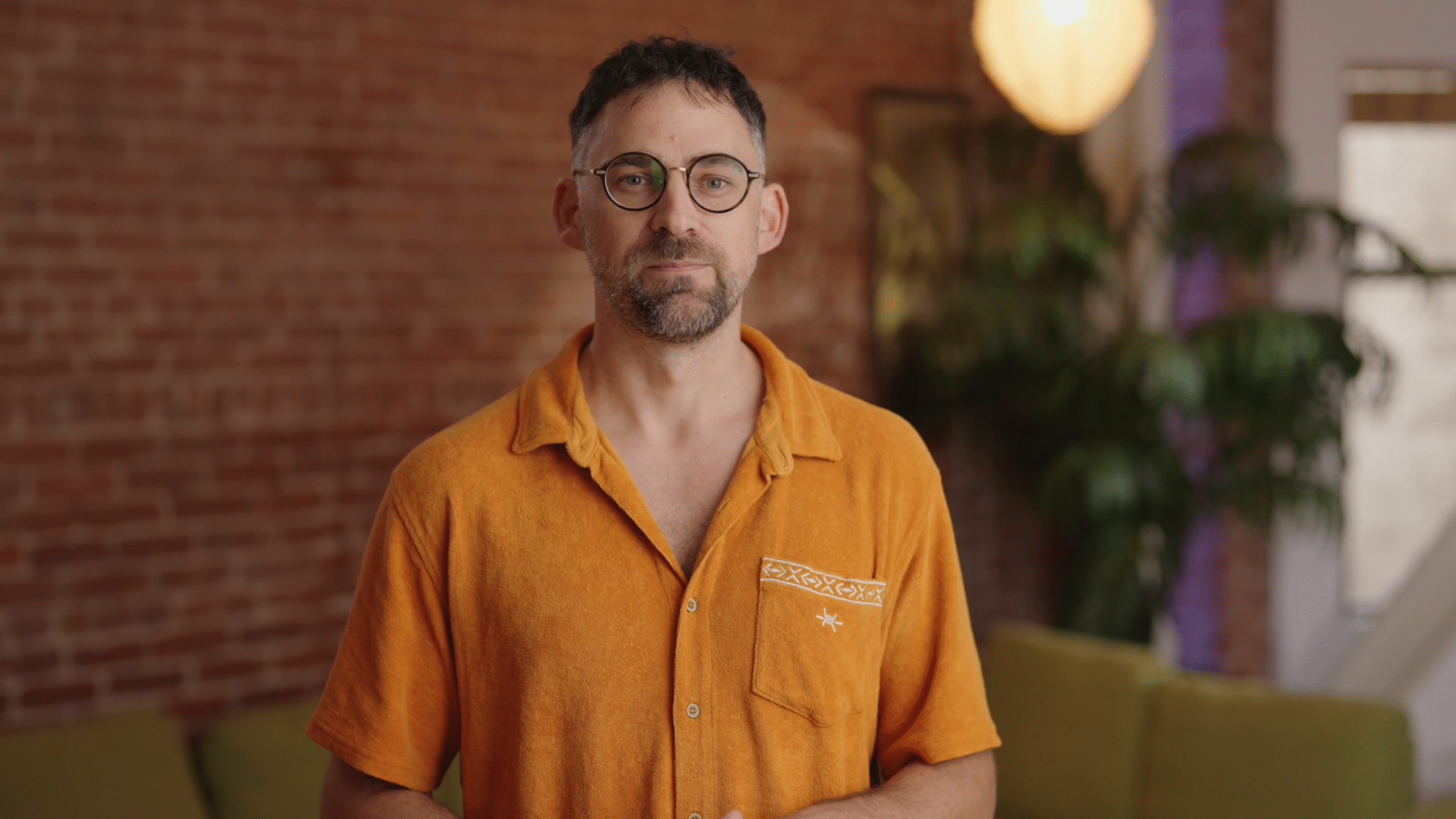 Executive interview video production in San Francisco featuring cinematic lighting and professional direction.