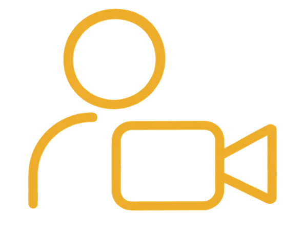 Employee onboarding video icon for expert-led training