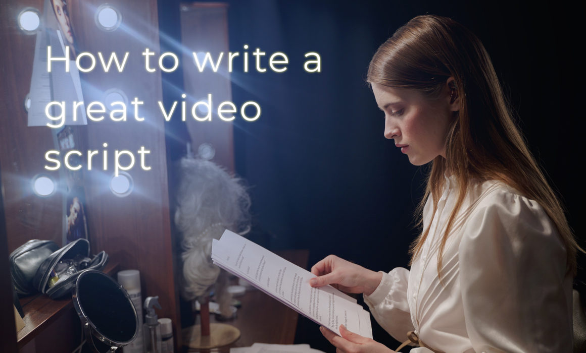 how to write a great video script