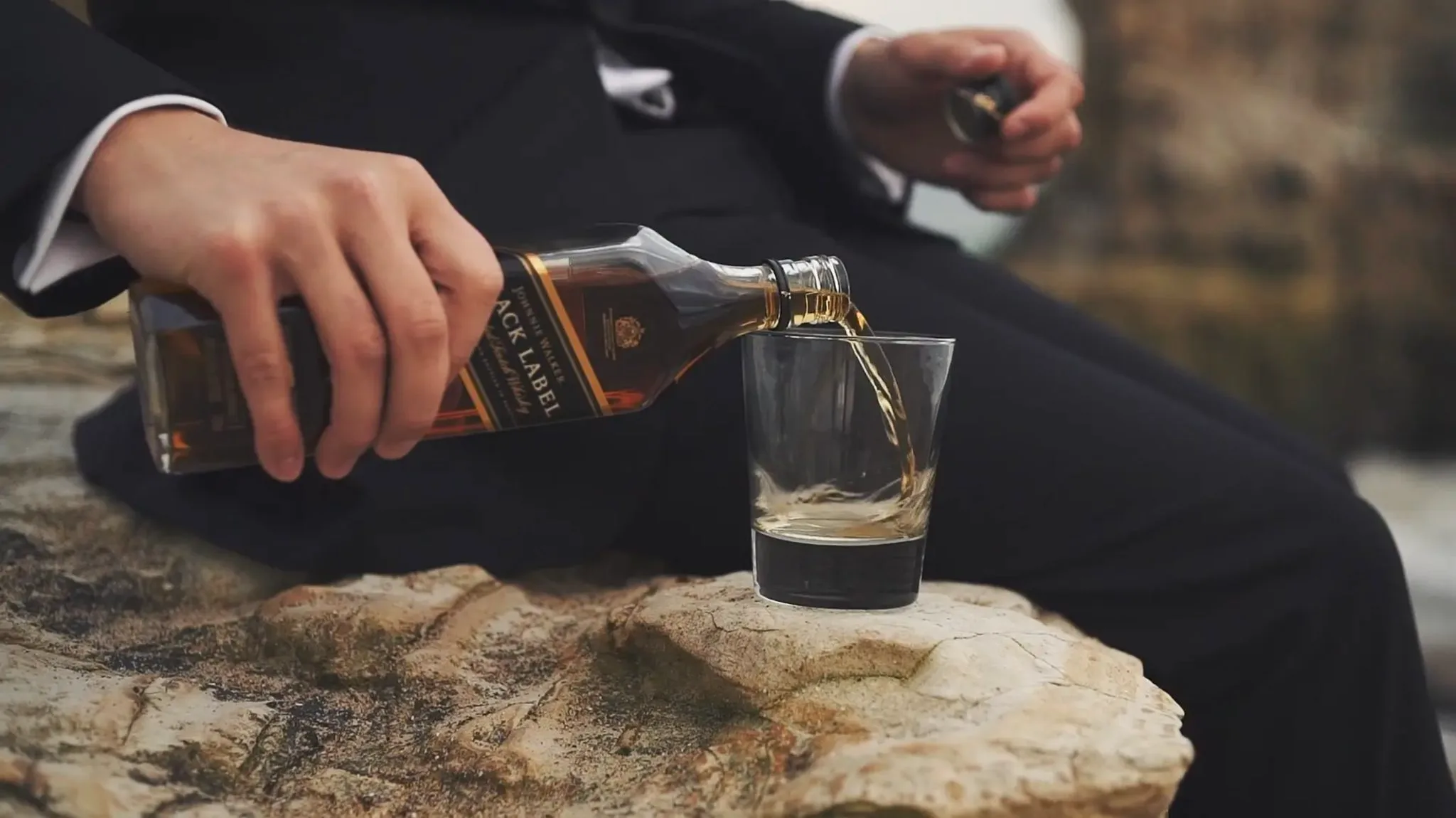 johnnie walker black label commercial