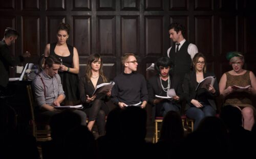 Casting call during pre-production planning.